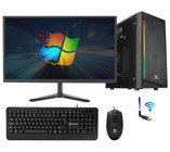 Zeiron SN109 Harici GeForce RTX 3060 Ti Intel Core i5 650 8 GB Ram 120 GB SSD Tower FreeDos 18.5 inç Monitörlü Masaüstü Bilgisayar