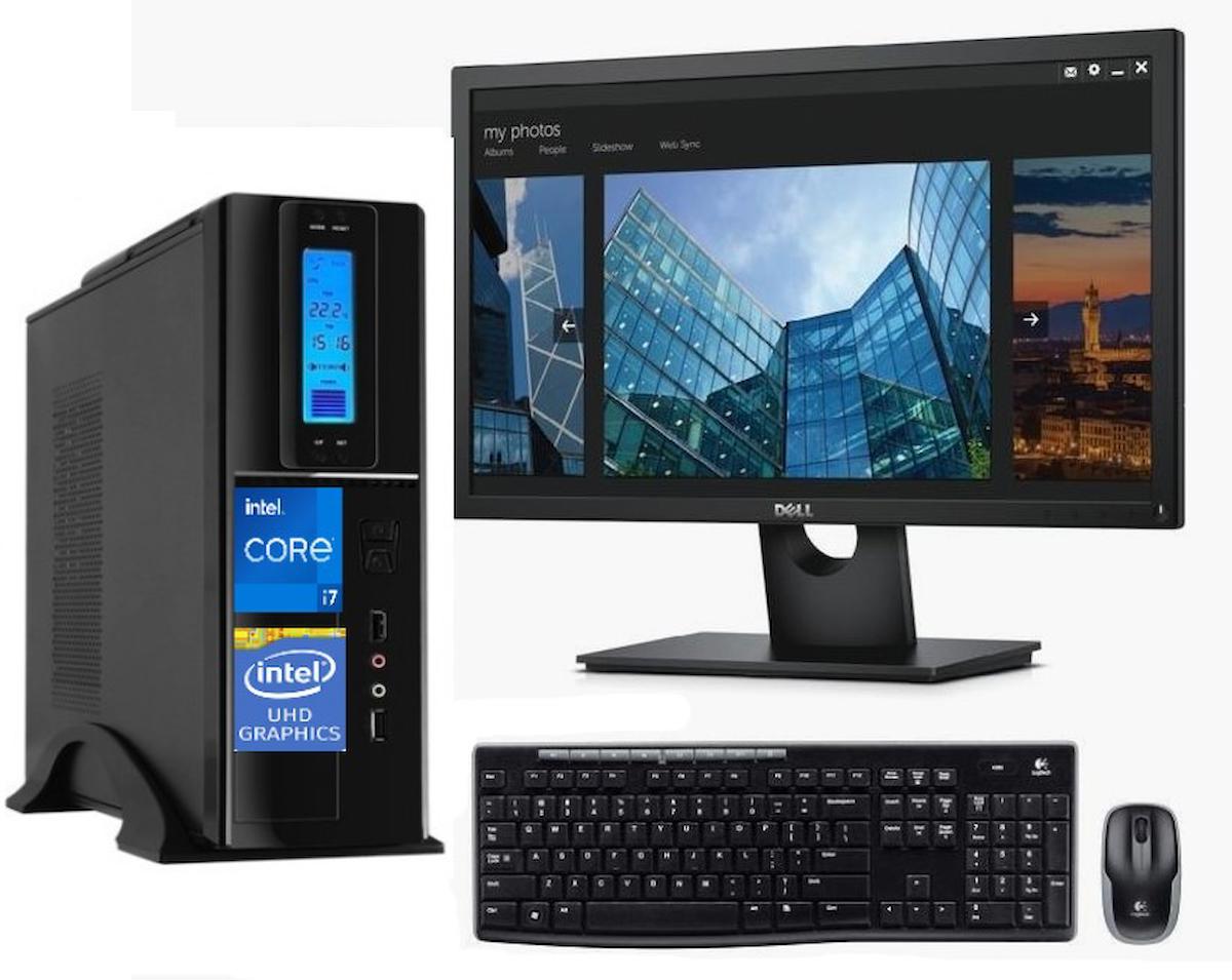 Zetta Flex SFF Harici GeForce GT 730 Intel Core i7 12700 64 GB Ram DDR4 1 TB SSD Tower FreeDos Masaüstü Bilgisayar