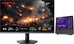 Zetta Airfly X6 ZET966501423 Harici GeForce RTX 3060 Ti Intel Core i7 14700K 128 GB Ram DDR5 1 TB SSD Tower Windows 11 Pro 27 inç Monitörlü Masaüstü Bilgisayar