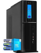 Zetta Flex Pro 430X ZET430X9564019 Harici GeForce RTX 3060 Ti Intel Core i3 14100 48 GB Ram DDR5 2 TB SSD Slim Tower FreeDos Masaüstü Bilgisayar