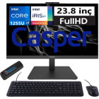 Casper Nirvana A60.1255-BV00X-V16 Dahili Iris Xe Graphics Intel Core i7 1255U 16 GB Ram 2 TB SSD 23.8 inç Full HD Windows 11 Home All In One Bilgisayar + Zetta Flash Bellek