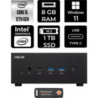 Asus ExpertCenter PN64-P403 Dahili Intel Iris Xe Graphics Intel Core i5 12500H 8 GB 1 TB Windows 11 Pro Mini Pc + Per4 USB Flash Bellek