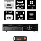 Dell Optiplex 7010MFF N018O7010MFFP390 Dahili Intel UHD Graphics 770 Intel Core i7 13700T 40 GB 4 TB Windows 11 Home Mini Pc + Per4 USB Flash Bellek