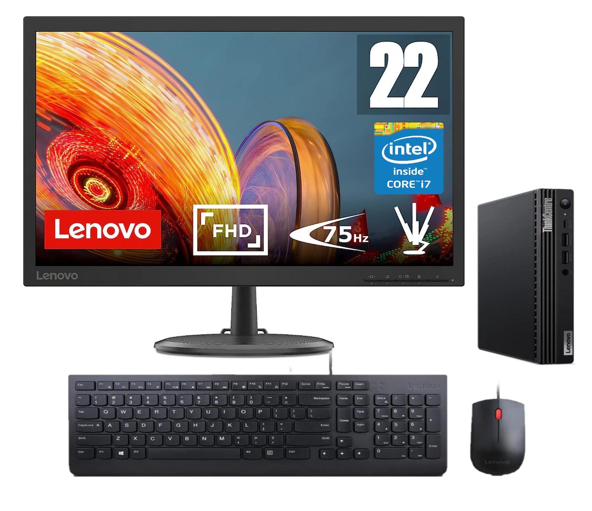 Lenovo M70Q Gen 3 11T30036TXM32 Dahili Intel UHD Graphics 770 Intel Core i7 12700T 64 GB 2 TB Windows 11 Home Mini Pc + Zetta USB Flash Bellek