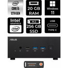 Asus ExpertCenter PN64-P366 Dahili Intel Iris Xe Graphics Intel Core i5 12500H 20 GB 256 GB Windows 11 Home Mini Pc + Per4 USB Flash Bellek