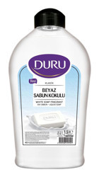 Duru Klasik Beyaz Sabunlu Nemlendiricili Vegan 1.5 lt Sıvı Sabun