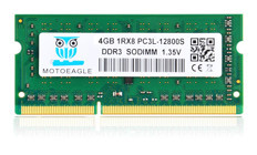 Motoeagle 1Rx8 PC3L 12800S 4 GB DDR3 1x4 1600 MHz Ram