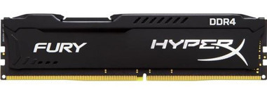 Kingston Hyperx Fury Black HX424C15FB2/8 8 GB DDR4 1x8 2400 MHz Ram