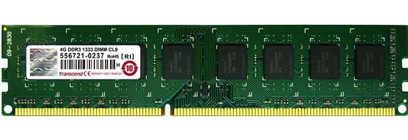 Transcend TS512MLK64V3N 4 GB DDR3 1x4 1333 MHz Ram