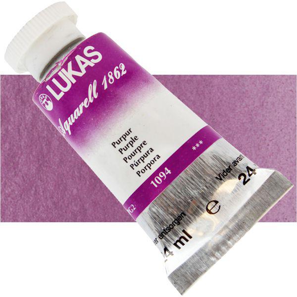 Lukas 1094 Purple Seri 2 Tüp Sulu Boya