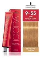 Schwarzkopf Igora Royal 9-55 Sarı Yoğun Altın Krem Saç Boyası 60 ml