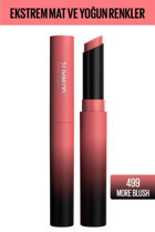 Maybelline New York Sensational Ultimatte 499 Mat Krem Lipstick Ruj