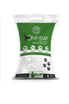 Oney Cat Organik Aloe Vera Kokulu Topaklanan İnce Taneli Bentonit Kedi Kumu 10 lt