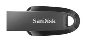 Sandisk Ultra Curve USB 3.2 Type A 64 GB Flash Bellek Siyah