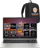 HP 255 G10 8A547EA Harici AMD Radeon RX Vega 7 AMD Ryzen 5 7530U 24 GB Ram 512 GB SSD 15.6 inç Full HD FreeDos Laptop + PER4 Çanta