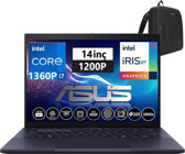 Asus Expertbook I7161TBB0DW17 Harici Intel Iris Xe Graphics Eligible Intel Core i7 1360P 64 GB DDR5 Ram 512 GB SSD 14 inç Full HD Windows 11 Pro Laptop + Çanta