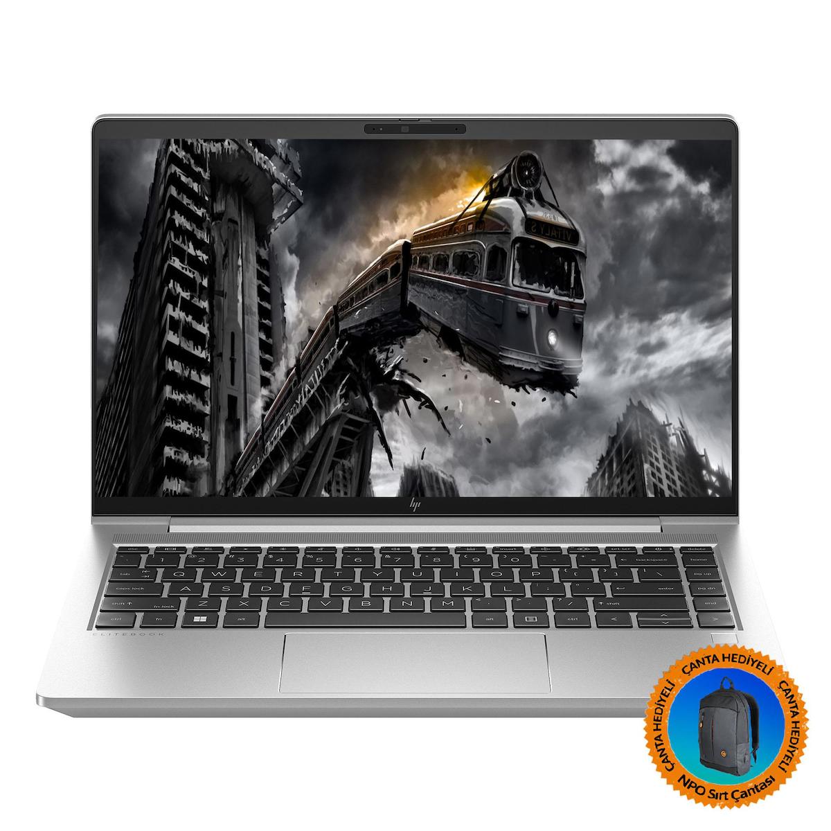 HP Elitebook 640 G10 8A571EA07 CNT008 Harici Intel Iris Xe Graphics Eligible Intel Core i7 1355U 64 GB Ram 2 + 2 TB SSD 14 inç Full HD FreeDos Laptop