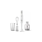 Philips Daily Collection 500 ml Plastik Hazneli Turbolu 3'lü Mini El Blender Beyaz