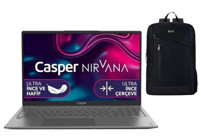 Casper Nirvana X600.139H-BF00X-G-F Harici Intel Iris Xe Graphics Eligible Intel Core i7 11390H 8 GB Ram 2 + 2 TB SSD 15.6 inç Full HD Windows 11 Pro Laptop + Boz Çanta