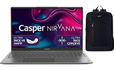 Casper Nirvana X600.5700-BV00X-G-F Harici AMD Radeon RX Vega 8 AMD Ryzen 7 5700U 16 GB Ram 1 TB SSD 15.6 inç Full HD Windows 11 Pro Laptop + Boz Çanta