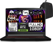 MSI Thin GF63 12UCX427XTRWF12 Harici GeForce RTX 2050 Intel Core i5 12450H 64 GB Ram 4 TB SSD 15.6 inç Full HD FreeDos Oyuncu Laptop + Zetta Çanta