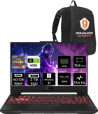 Asus Tuf Gaming LP158 Harici GeForce RTX 4050 AMD Ryzen 5 7535HS 40 GB Ram 2 + 2 TB SSD 15.6 inç Full HD Windows 11 Pro Oyuncu Laptop + PER4 Çanta