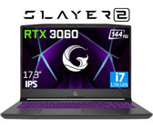 Game Garaj Slayer 2 D5 7XL-3060 C4 Harici GeForce RTX 3060 Intel Core i7 12700H 64 GB Ram 1 TB SSD 17.3 inç Full HD FreeDos Oyuncu Laptop + Çanta