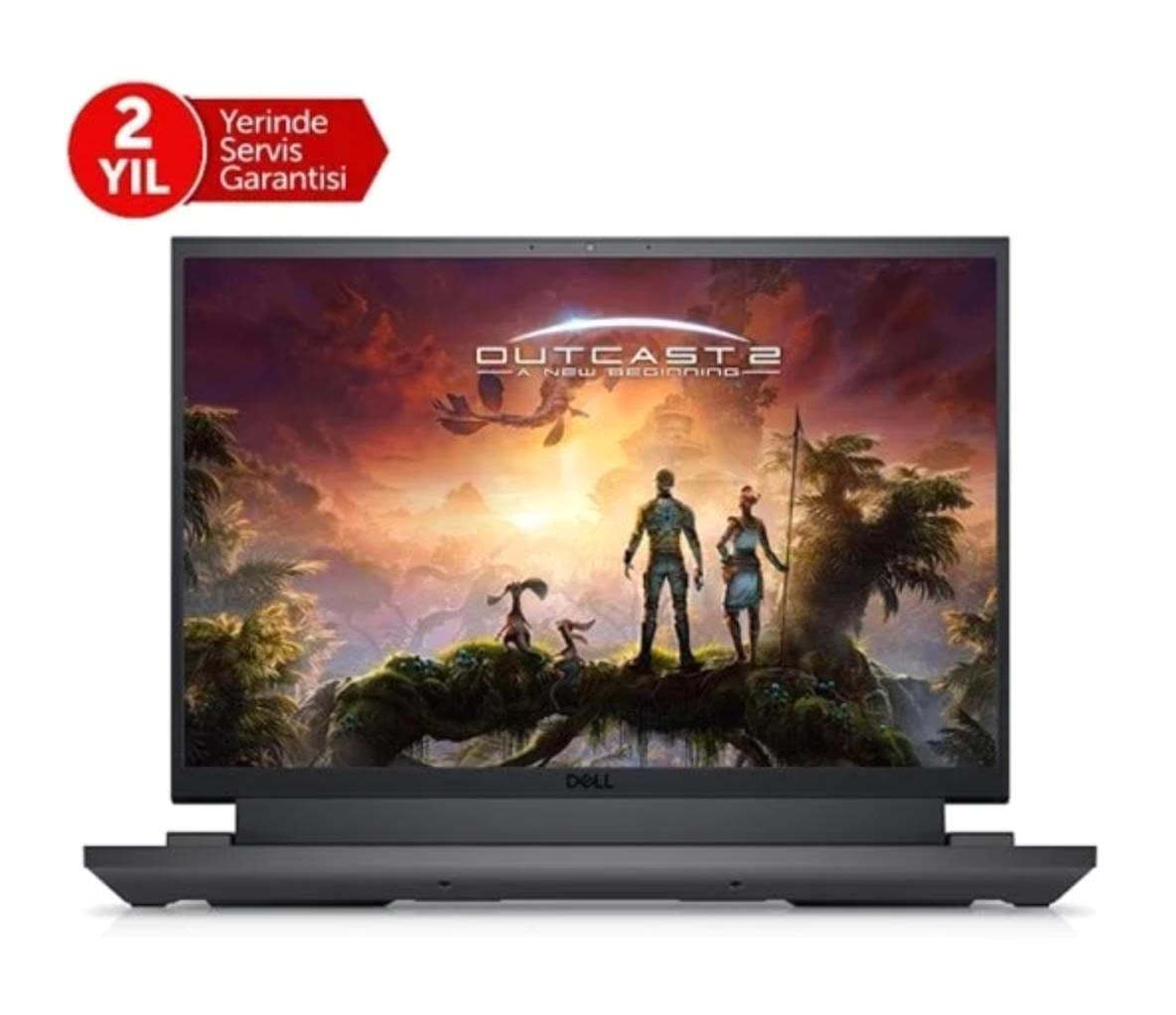 Dell Gaming G15 5530 G155530016WH Harici GeForce RTX 4060 Intel Core i9 13900HX 64 GB Ram 2 + 2 TB SSD 15.6 inç Full HD Windows 11 Home Oyuncu Laptop