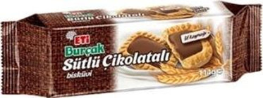 Eti Burçak Çikolatalı Bisküvi 24x114 gr