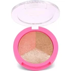 Golden Rose Miss Beauty Glow Baked Trıo Işıltılı Baked Toz Allık Paleti