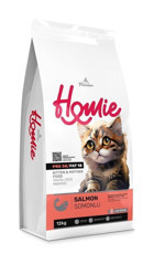 Homie Super Premium Somonlu Tahıllı Yavru Kuru Kedi Maması 12 kg