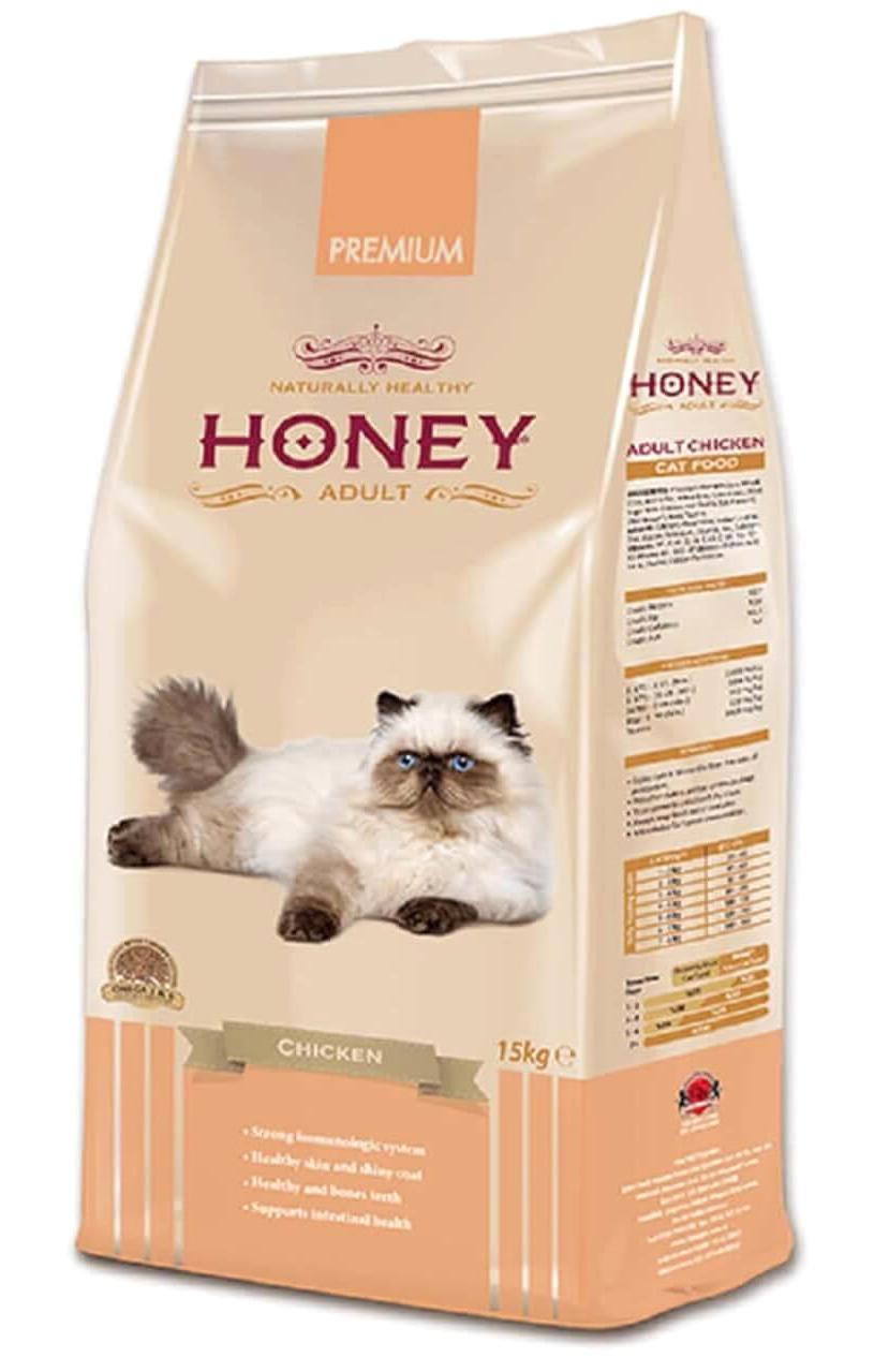 Honey Premium Tavuk Yetişkin Kuru Kedi Maması 15 kg