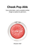 Clinique Cheek Pop Peach Pop Işıltılı Toz Allık