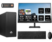 Hp 295 G8 6D389EAMNT3366 Harici GeForce GT 1030 AMD Ryzen 7 5700G 20 GB Ram 256 GB SSD Tower Windows 11 Home 21.5 inç Monitörlü Masaüstü Oyuncu Bilgisayarı + PER4 BELLEK