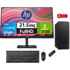 Hp 290 Pro G9 49M9C0AT04 Harici GeForce GT 1030 Intel Core i5 12500 8 GB Ram 2 TB SSD Tower FreeDos 21.5 inç Monitörlü Masaüstü Oyuncu Bilgisayarı + Zetta Flash Bellek