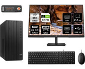 Hp Pro 290 G9 8T2X1ESMNT2324 Harici GeForce GT 730 Intel Core i7 13700 24 GB Ram 2 TB SSD Tower FreeDos 21.5 inç Monitörlü Masaüstü Oyuncu Bilgisayarı + PER4 BELLEK