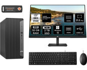 Hp Pro 400 G9 6U3M8EAMNT1429 Harici Radeon RX 550 Intel Core i5 12400 32 GB Ram 2 TB SSD Tower Windows 11 Pro 21.5 inç Monitörlü Masaüstü Oyuncu Bilgisayarı + PER4 BELLEK