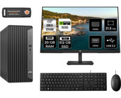 Hp Pro 400 G9 6U3M8EAMNT3317 Harici GeForce GT 1030 Intel Core i5 12400 20 GB Ram 512 GB SSD Tower FreeDos 21.5 inç Monitörlü Masaüstü Oyuncu Bilgisayarı + PER4 BELLEK