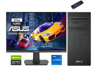 Asus S500TE-I7161TBB0D K1S500TE-I7161TBB0D54 Harici GeForce GTX 1650 Intel Core i7 13700 32 GB Ram 2 TB SSD Tower Windows 11 Pro 27 inç Monitörlü Masaüstü Oyuncu Bilgisayarı + Zetta Flash Bellek