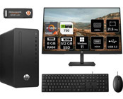 Hp 295 G9 6D391EAMNT2352 Harici GeForce GT 730 AMD Ryzen 3 5300G 8 GB Ram 512 GB SSD Tower Windows 11 Home 21.5 inç Monitörlü Masaüstü Oyuncu Bilgisayarı + PER4 BELLEK