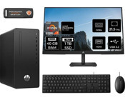 Hp 295 G8 6D389EAMNT1338 Harici Radeon RX 550 AMD Ryzen 7 5700G 40 GB Ram 1 TB SSD Tower FreeDos 21.5 inç Monitörlü Masaüstü Oyuncu Bilgisayarı + PER4 BELLEK