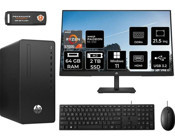 Hp 295 G8 6D389EAMNT1399 Harici Radeon RX 550 AMD Ryzen 7 5700G 64 GB Ram 2 TB SSD Tower Windows 11 Home 21.5 inç Monitörlü Masaüstü Oyuncu Bilgisayarı + PER4 BELLEK