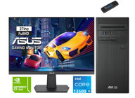 Asus Expertcenter H1S500TE-5135000020W12 Harici GeForce GT 1030 Intel Core i5 13500 32 GB Ram 512 GB SSD Tower FreeDos 27 inç Monitörlü Masaüstü Oyuncu Bilgisayarı + Zetta Flash Bellek