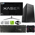 Xaser XSR435 Harici GeForce GT 610 Intel Core i5 10400F 16 GB Ram 256 GB SSD Tower FreeDos 23.8 inç Monitörlü Masaüstü Oyuncu Bilgisayarı