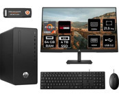 Hp 295 G9 6D391EAMNT1350 Harici Radeon RX 550 AMD Ryzen 3 5300G 64 GB Ram 4 TB SSD Tower FreeDos 21.5 inç Monitörlü Masaüstü Oyuncu Bilgisayarı + PER4 BELLEK