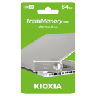 Kioxia Transmemory U401 Lu401S064Gg4 USB 2.0 Usb Type-A 64 GB Flash Bellek Gri
