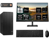 Hp Pro 290 G9 8T2W9ESMNT1320 Harici Radeon RX 550 Intel Core i5 13500 20 GB Ram 4 TB SSD Tower FreeDos 21.5 inç Monitörlü Masaüstü Oyuncu Bilgisayarı + PER4 BELLEK