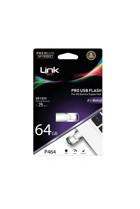 Linktech P464 Pro Premium USB 2.0 Usb Type-A 64 GB Flash Bellek Gümüş