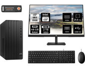 Hp Pro 290 G9 8T2X0ESMNT344 Dahili Intel UHD Graphics 730 Intel Core i3 13100 48 GB Ram 2 TB SSD Tower FreeDos 21.5 inç Monitörlü Masaüstü Bilgisayar + PER4 BELLEK