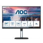 AOC 24V5C/BK 75 Hz 1 ms 23.8 inç FHD Flat IPS Hoparlörlü HDMI Freesync 1920x1080 px LED Monitör